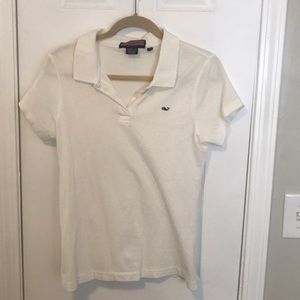 Vineyard Vines white polo